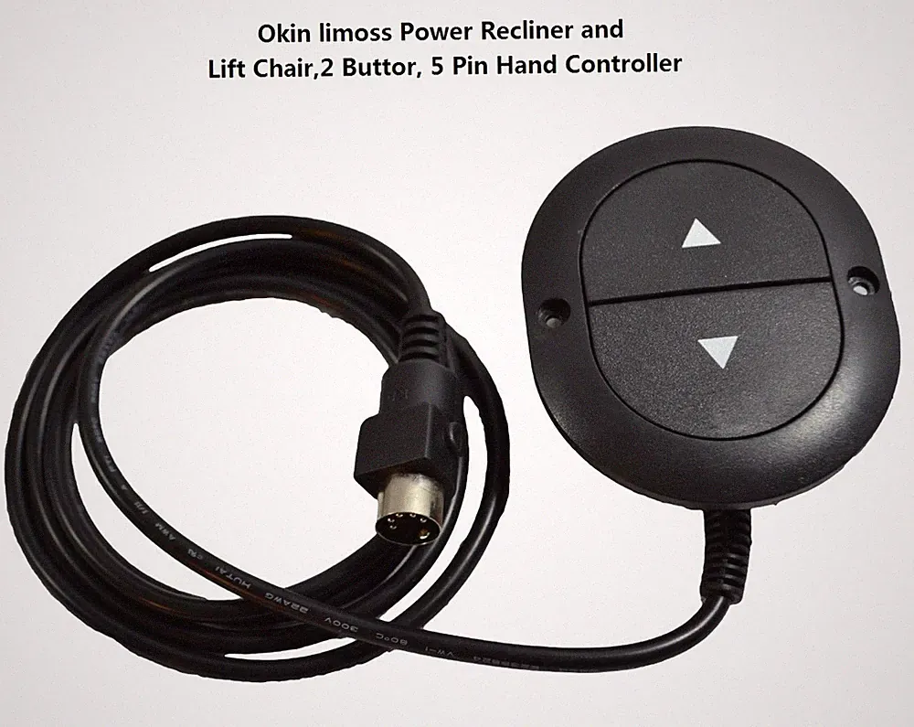 Ashely LIMOSS UP/DOWN 5 pin Remote Hand Controller for Lift chair Power Recliner