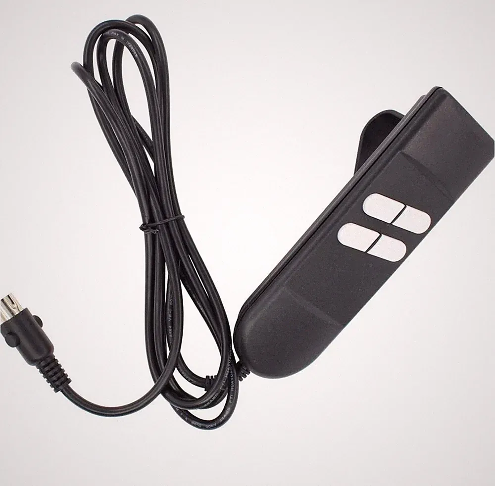 Electric Sofa Up Down 4 Button 5pin Roll Line 180 Degree Remote Hand Control