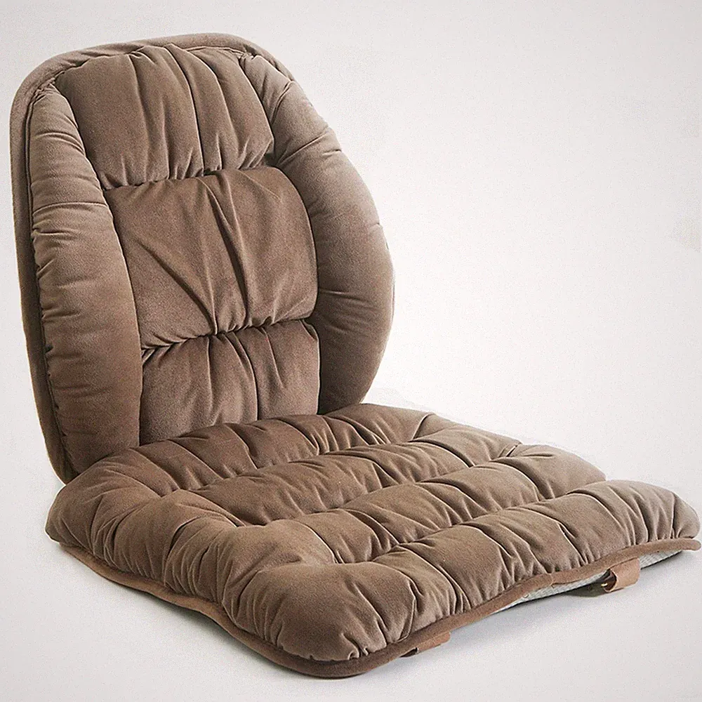 Firm Style Chairs Recliner Lumbar Back Support Nonslip Seat Pads Cushion Low...
