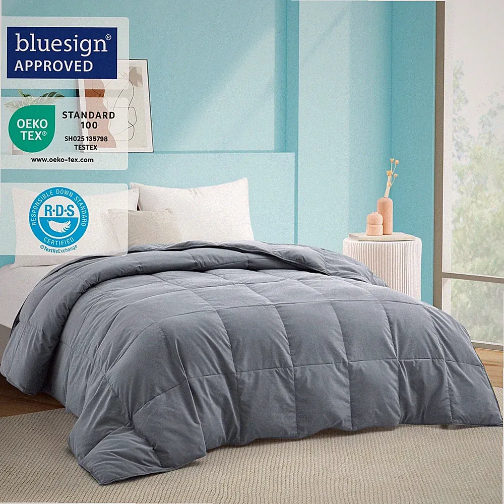 Oversize Summer Cooling Lightweight Down Feather Comforter Hot Sleeper Blanket